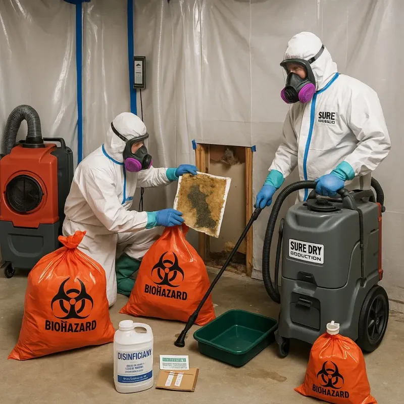 Contaminated Water Handling Protocols process in West Fairview, PA